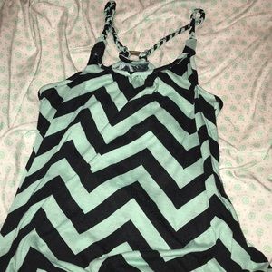 chevron tank top